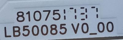 KIT DE LEDS ORIGINAL PARA TV VIZIO 12 PIEZAS / NUMERO DE PARTE LB50085 / LB50085 V0_00 / 210BZ06D04337DL00L / 81075 / 810751737 / 2C5650000EC0 / LB50071 V1_00 / PANEL TPT500J1-LE8.N / MODELO D50F-E1 / D50F-E1 LTM6VTLT - Imagen 3
